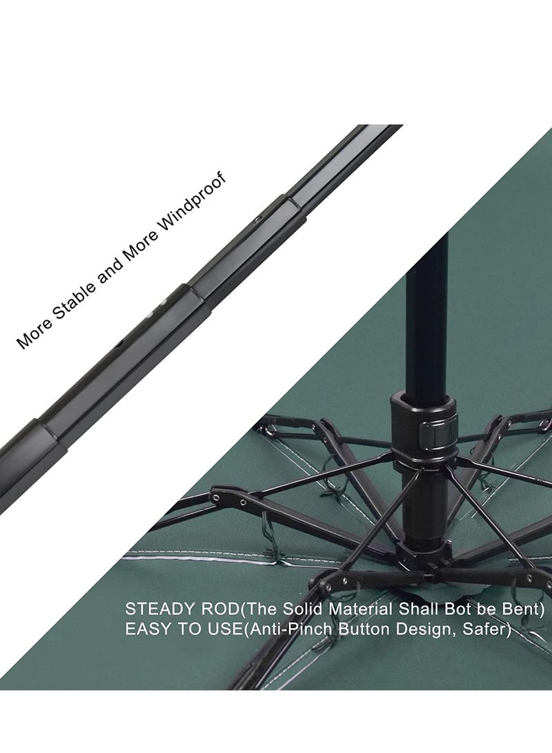 مظلات قابلة للطي صغيرة ، مظلة صغيرة للسفر خفيفة الوزن للمحفظة UPF 50+ حماية من الأشعة فوق البنفسجية للشمس المطيرة 5 أضعاف مظلة للنساء والفتيات والأطفال ، ألوان متعددة - Image 5