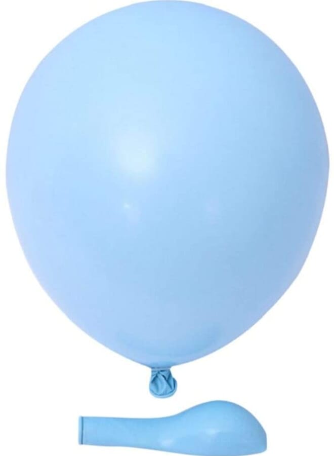 Party Time 100 Pieces Party Macaron Balloons Blue - Image 2