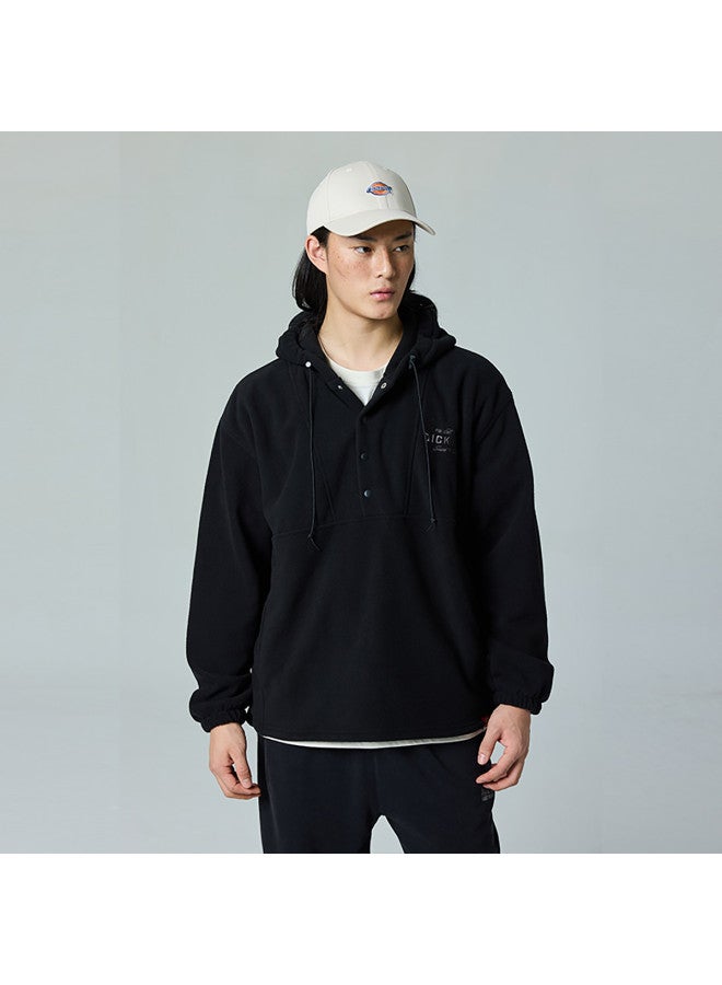 Dickies Solid Color Hooded Snap-up Sweatshirt Dk0a87eg - Image 5