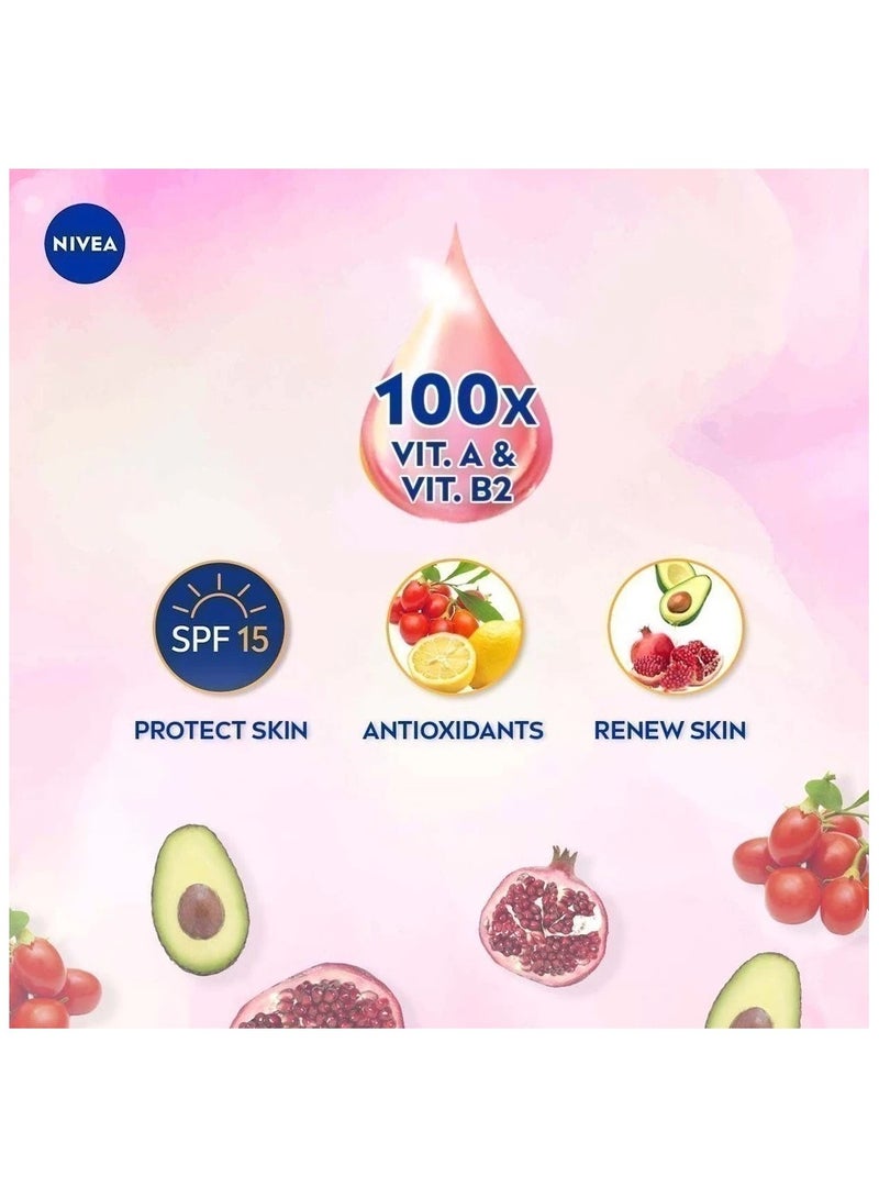 Nivea Body Extra Bright 10 Super Vitamins & Skin Foods Serum In Lotion (3 x 320ml) - Image 5