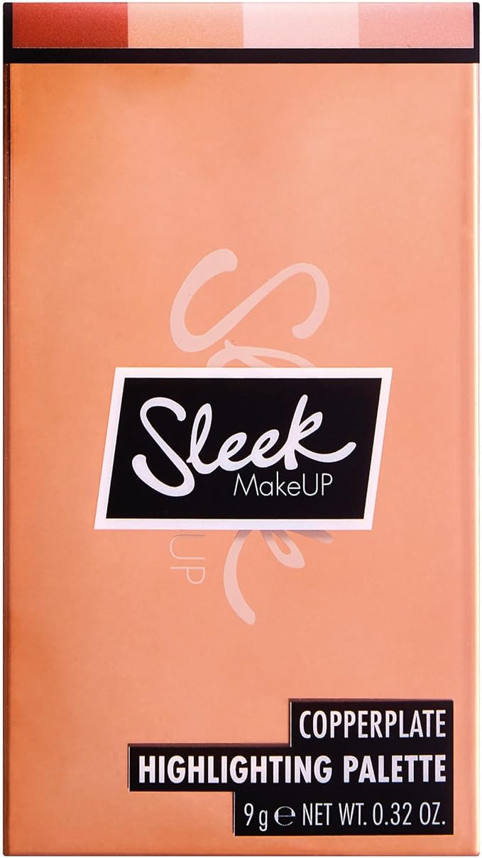 Sleek باليت تمييز سليك ميك أب بأربعة درجات متلألئة لتوهج قوي يدوم طويلاً وخفيف الوزن لون مكثف سولستيس - Image 2