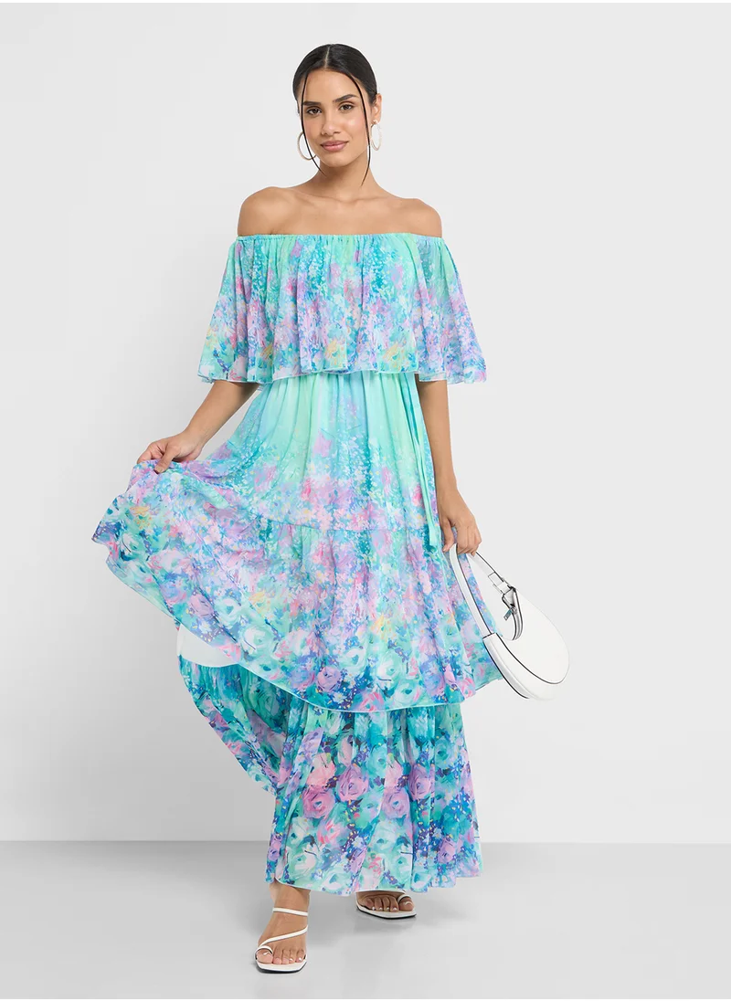 ELLA Floral Print Dress