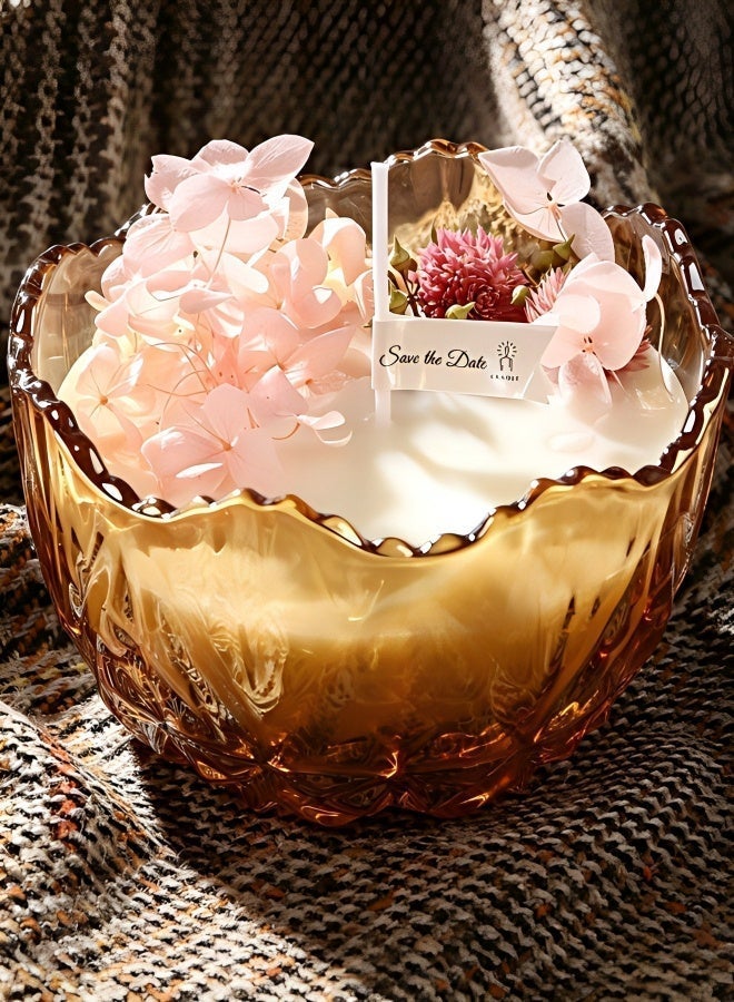 Nestvel Luxury Scented Candle & Preserved Flower Gift Set for Valentine’s, Mother’s Day, Anniversaries & Weddings,Exquisite gift box for lady，woman,wife,mother,gril - Image 4