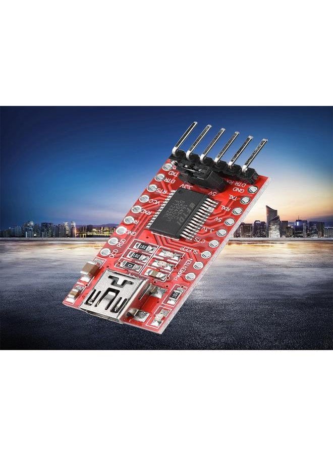 Thoraya - USB To TTL Serial Converter Adapter FT232RL Module 3.3V 5V - Image 1