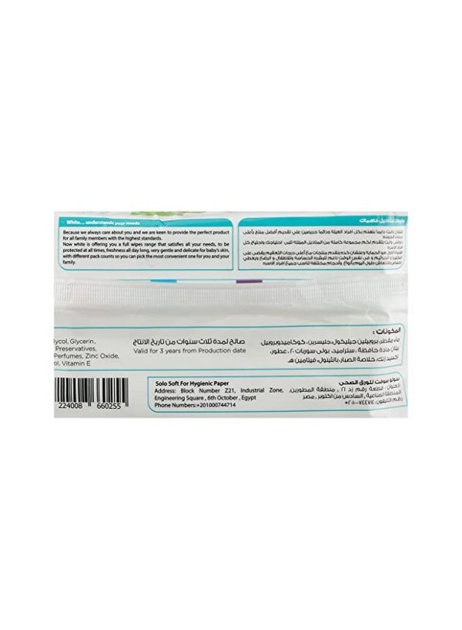 وايت مناديل الأطفال البيضاء - 72 منديل - 6 عبوات - Image 4