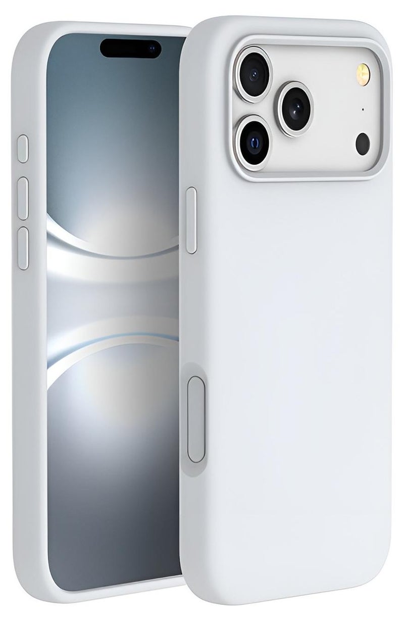 Houmt iPhone 17 Pro Case Soft Silicone Cover with Microfiber Lining Full-Body Protective Case For iPhone 17 Pro - Image 1