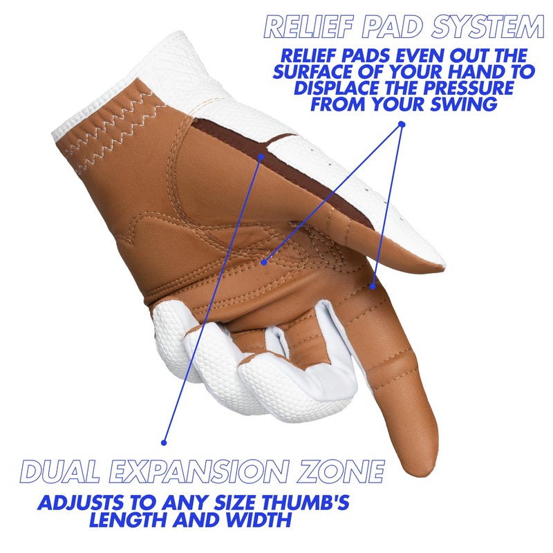 Bionic Women's RelaxGrip 2.0 DX Golf Glove, Left Hand, Medium - Image 4