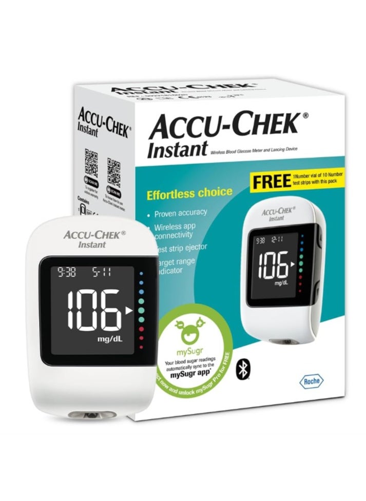 ACCU-CHEK Instant - Instant Blood Sugar Measuring Device With High Accuracy - Image 1