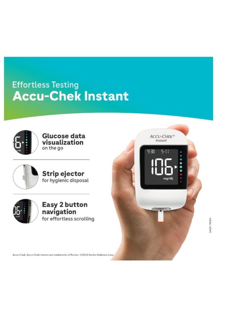 ACCU-CHEK Instant - Instant Blood Sugar Measuring Device With High Accuracy - Image 1
