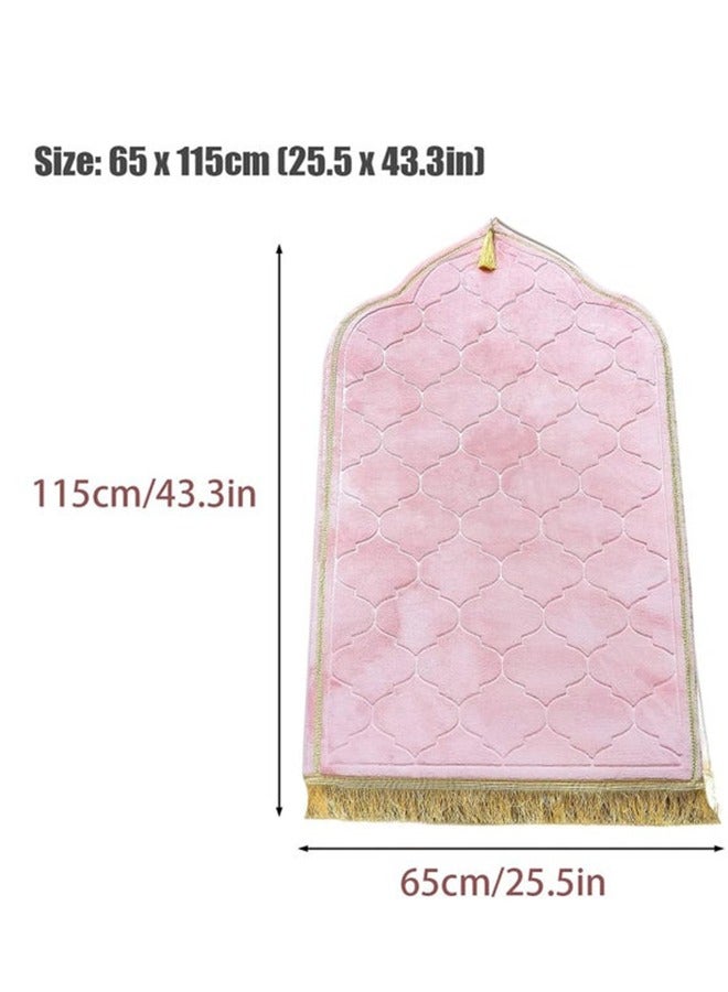 JOGAMS Mus lim Prayer Mat Thick Soft Velvet - Image 3