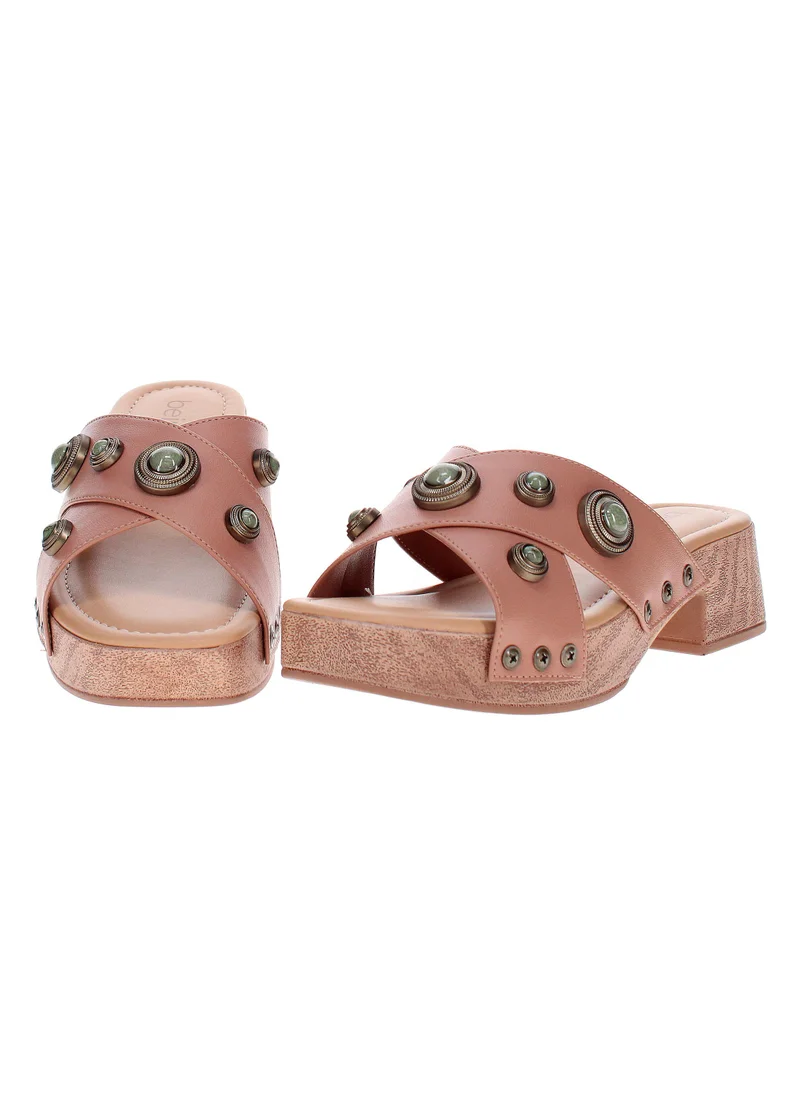 Beira Rio Nude Beira Rio Women’s Flat Summer Footwear – Lightweight Slip-On Comfort with Stylish Casual Design for Women | Best Price UAE