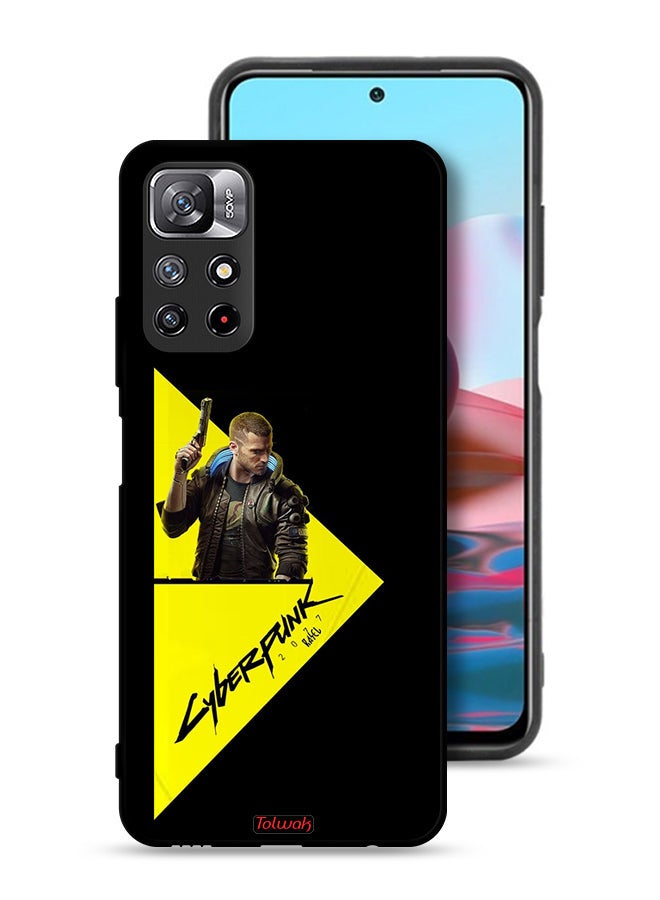 Tolwak Xiaomi Redmi Note 11S Protective Case Cover Cyberpunk 2077 - Image 1