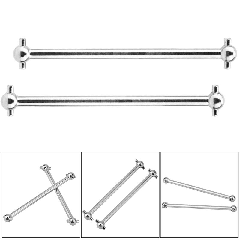 RC Car Drive Shaft: Metal Dog Bone Shaft - Premium Firm Stable Material Lightweight Compact for 1/16 Truggy Buggy Short Course RC Vehicle Replacement Parts - Image 5