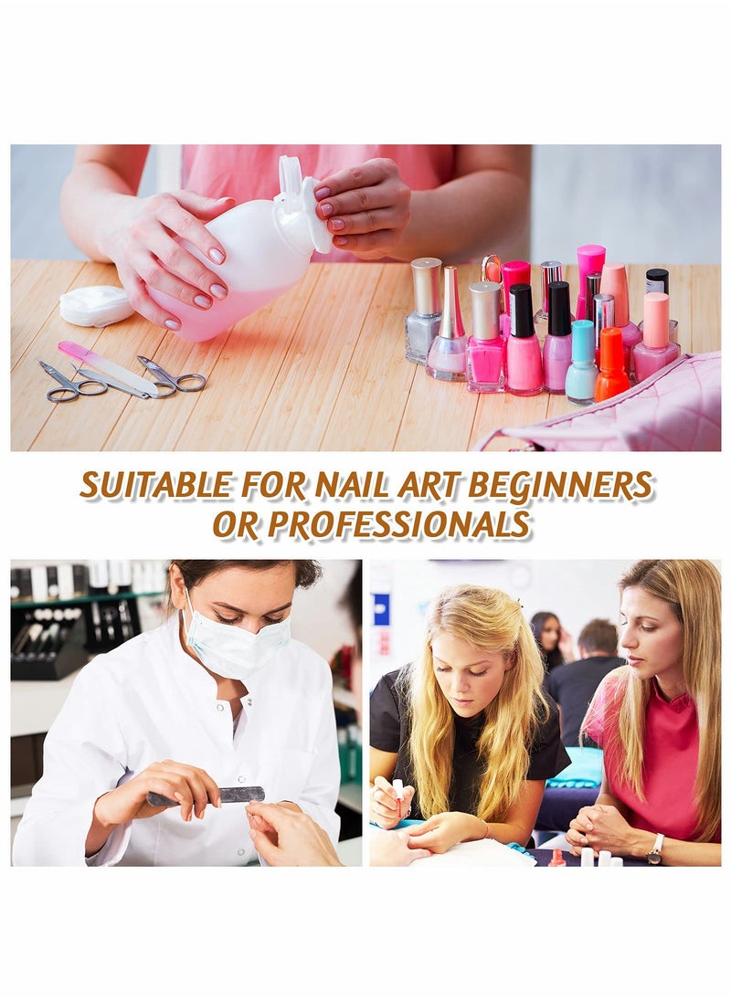 Excefore 2 Pieces Silicone Nail Training Finger Bendable Fake Training Finger Silicone Practice Finger for Acrylic Nail Silicone Nail Practice Hand, for Nails Practice, DIY Nails, Nail Art (Light Color)  - Image 3