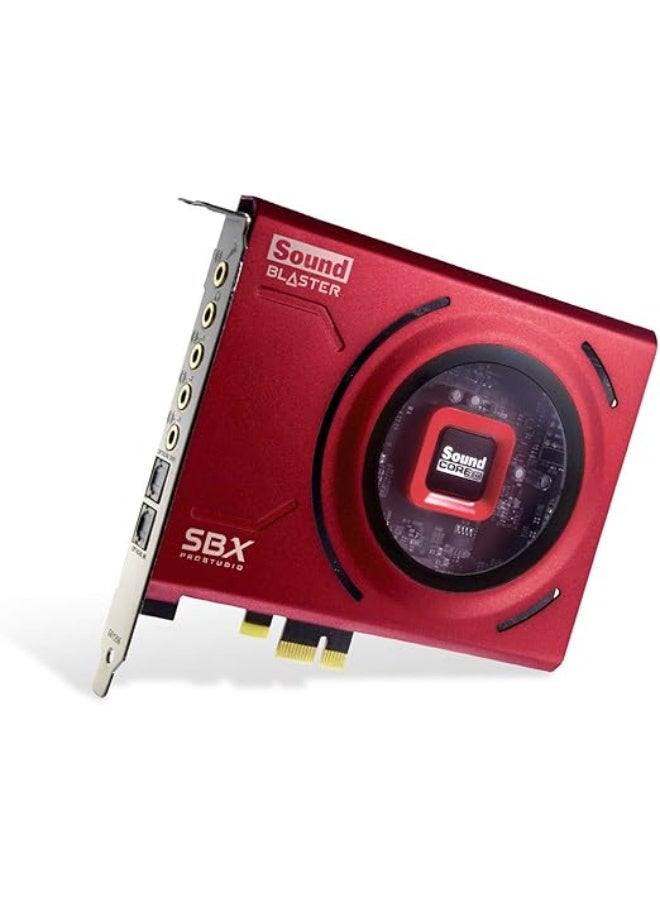 Creative Sound Blaster Z SE Internal PCI-e Gaming Sound Card and DAC, 24-bit / 192 kHz, 116 dB SNR, ASIO, 600Ω Headphones Amp, Mic EQ, Discrete 5.1 / Virtual 7.1, Supports Dolby Digital Live, DTS