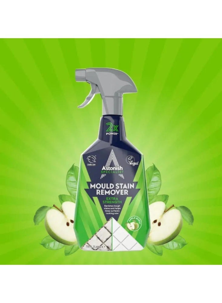 Astonish Mould Stain Remover Extra Strength Apple Burst 750ML Spray - Image 3