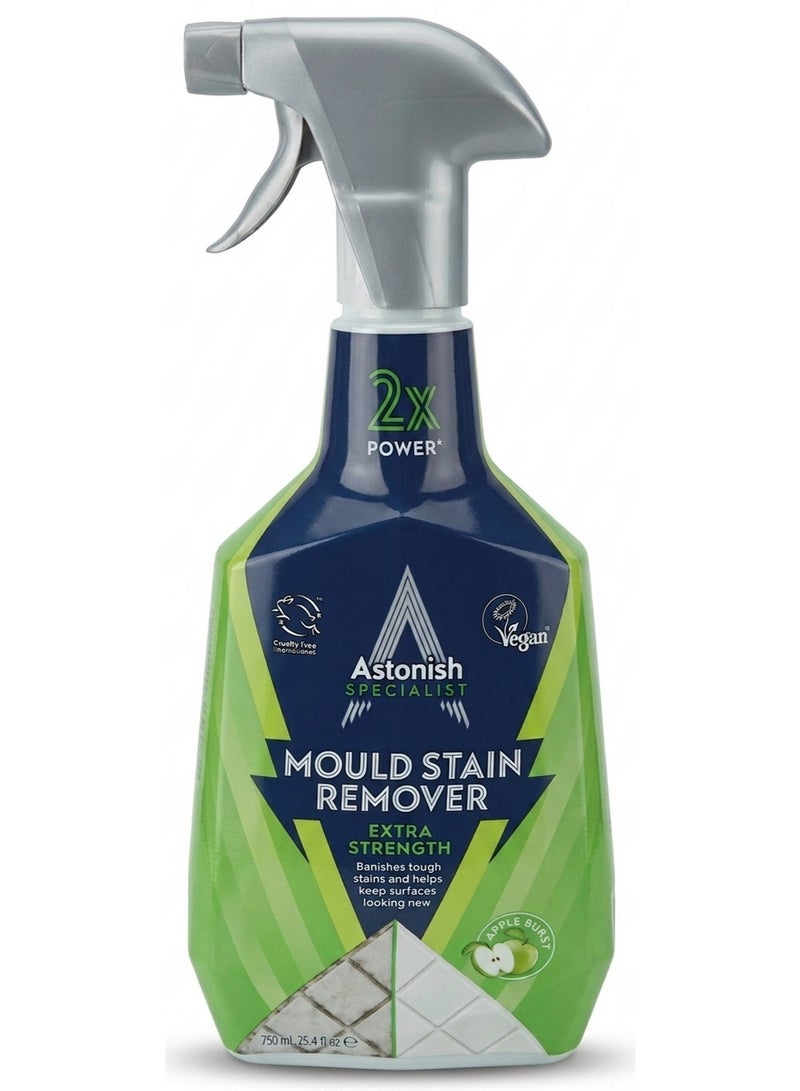 Astonish Mould Stain Remover Extra Strength Apple Burst 750ML Spray - Image 1