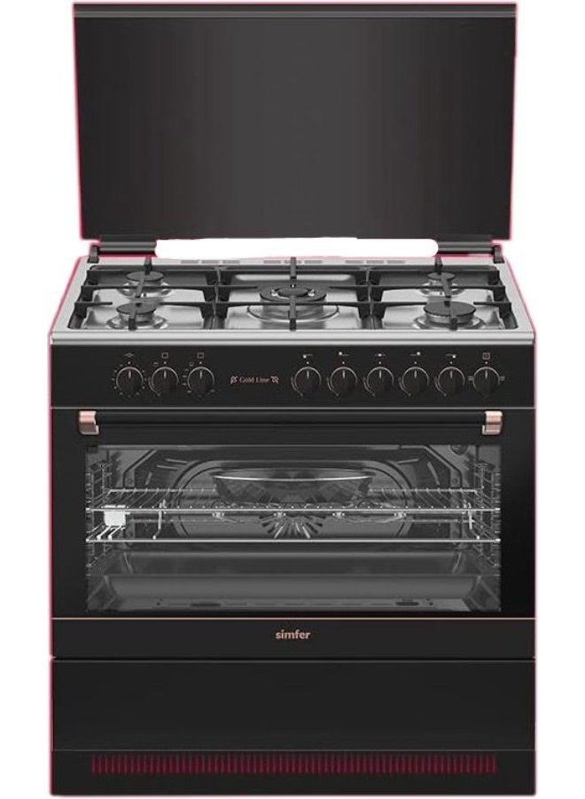 بوتاجاز - 60*90 - روز جولد