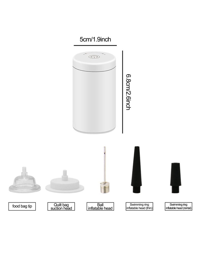 جهاز ختم الطعام المحمول المتعدد الاستخدامات مع مؤشر LED للوجبات الخفيفة والبسكويت الطازج، مثالي للأكياس المزودة بسحاب وتحضير الوجبات - Image 4