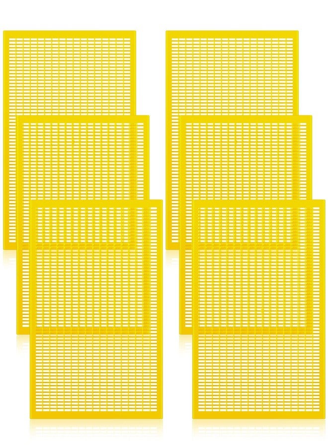 Yinkin 6 PCS Plastic Queen Excluder 10 Frame Queen Bee Excluder Bee Hive for Beekeeping and Separating Queen Bees from Honey - Image 1