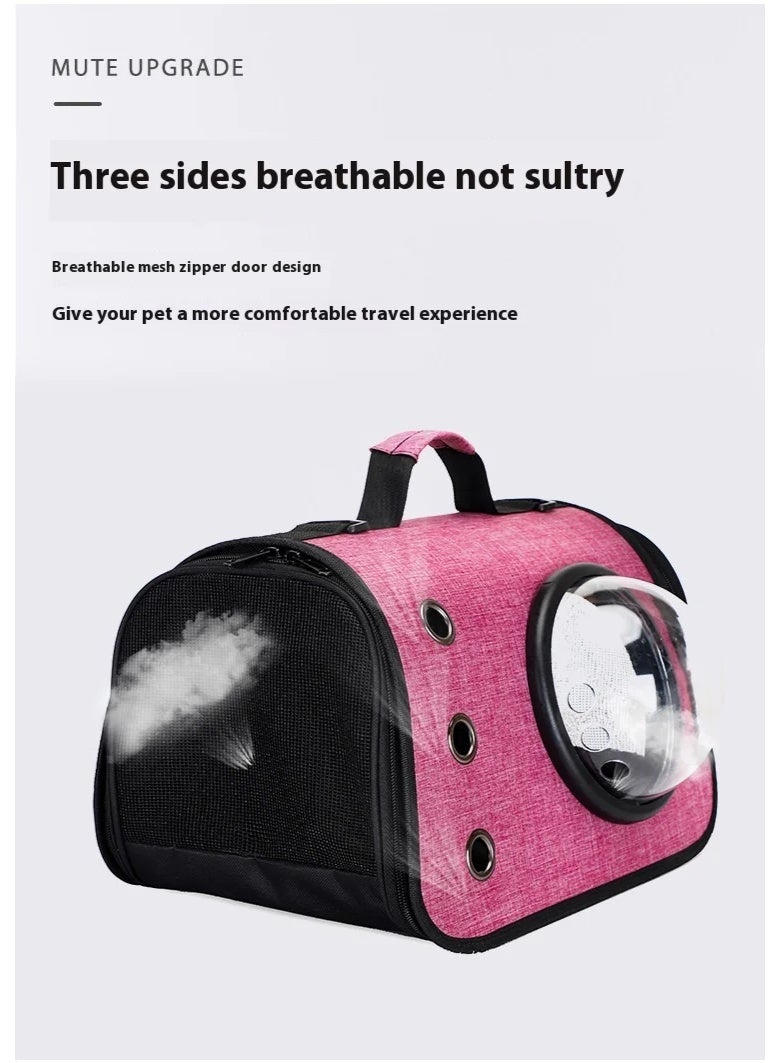 Generic Portable Pet Carrier Bag – Comfortable and Ventilated Design for Small Cats & Dogs – Ideal for Travel & Outings - Image 2