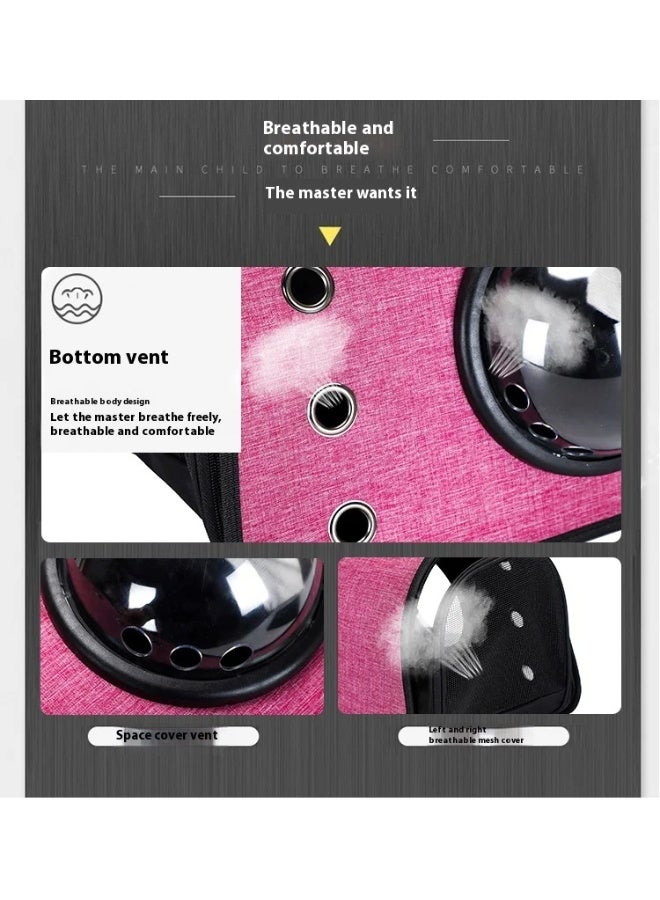 Generic Portable Pet Carrier Bag – Comfortable and Ventilated Design for Small Cats & Dogs – Ideal for Travel & Outings - Image 3