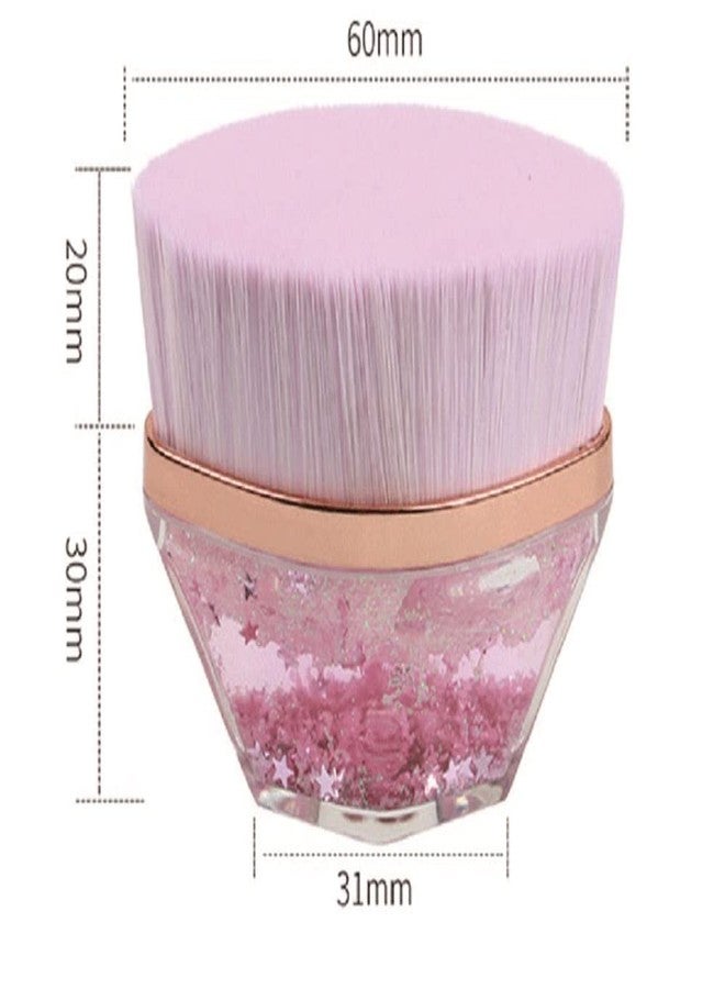 Calibor Foundation Brush - Professional Flat Top Kabuki Makeup Brush for Liquid & Cream Foundation - Image 2