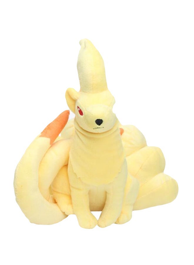 NIBEMINENT Pocket Monster Nine-Tailed Fox Gumiho Plush Toy 25centimeter - Image 1