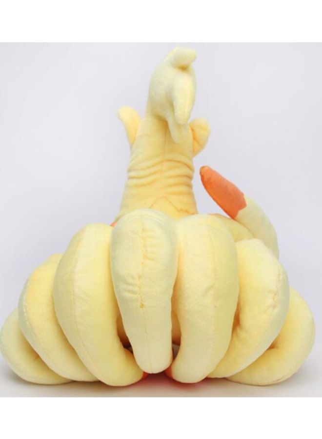 NIBEMINENT Pocket Monster Nine-Tailed Fox Gumiho Plush Toy 25centimeter - Image 4