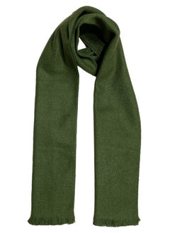 Solid Wool Winter Scarf/Shawl/Wrap/Keffiyeh/Headscarf/Blanket For Men & Women - Large Size 37x190cm - Dark Olive Green - pzsku/Z7F0797632655EF91EDCCZ/45/_/1740195927/84e84cac-9611-4f80-ba25-a6e9ea6601e9