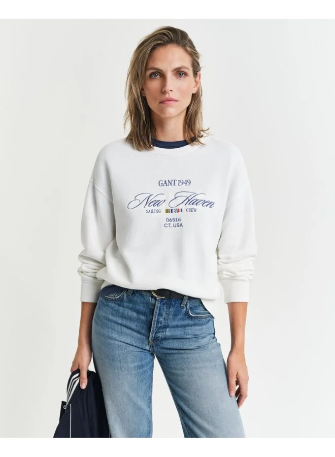 GANT Gant Graphic C-Neck Sweat