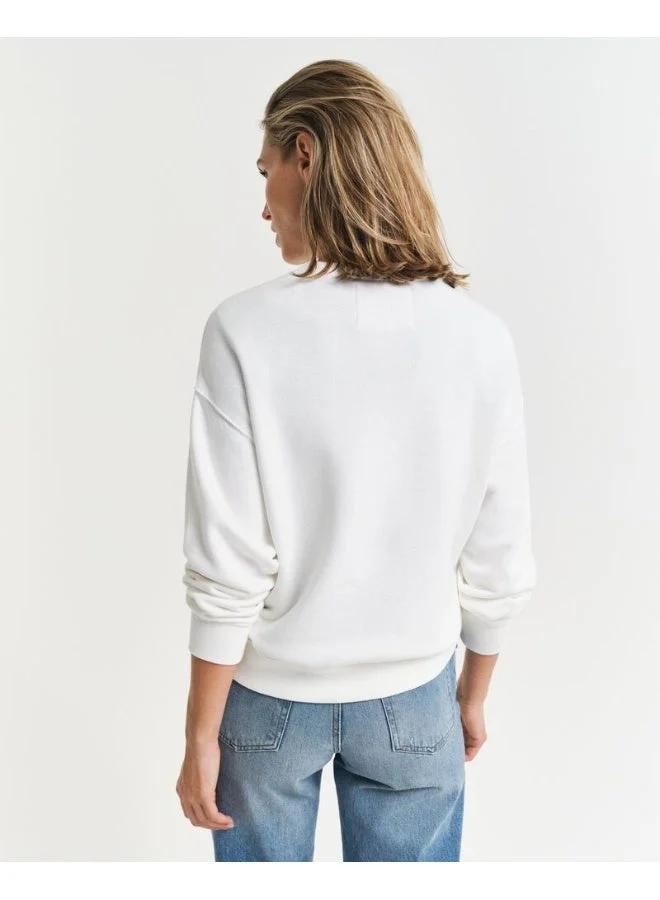 GANT  Gant Graphic C-Neck Sweat for Women | Best Price UAE