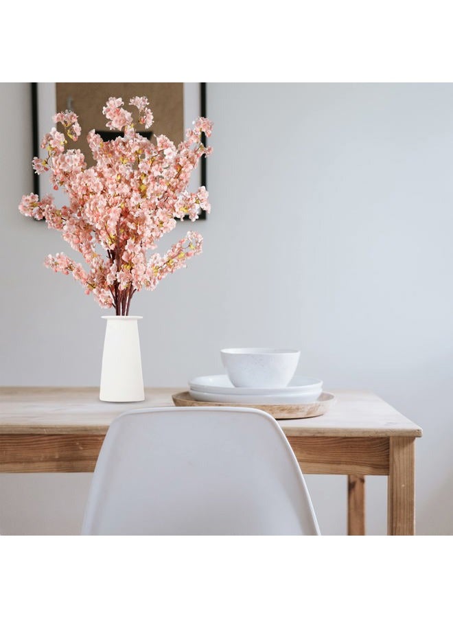 Sggvecsy Cherry Flower Branches Plum Blossom Artificial Flowers Branches 39 Inch Branches Flowers Tree Stems for Home Wedding Party Decor (3 Pcs, Pink) - Image 4