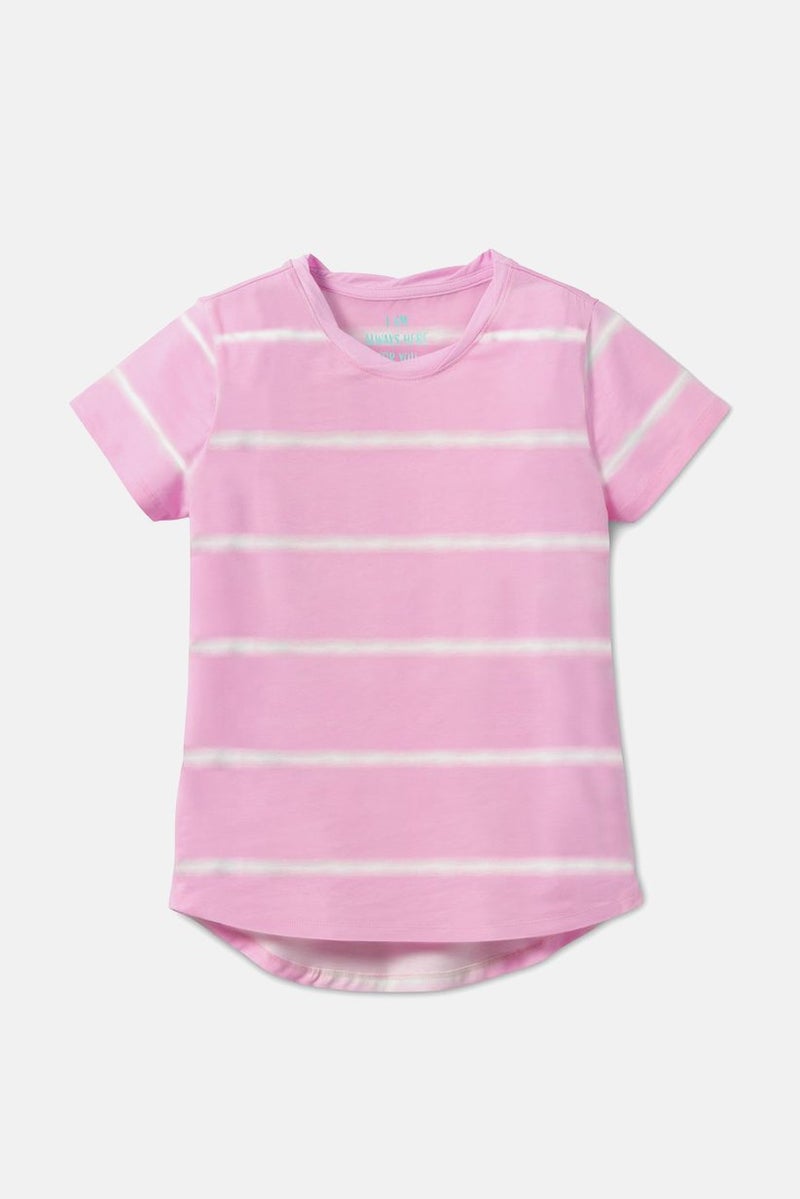 Tchibo Kids Girl 2 Pcs Tie Dye Short Sleeves Tee, Mint - Image 2