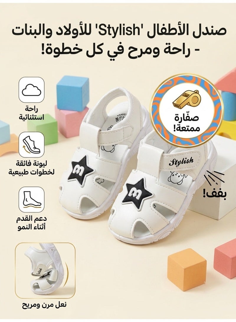 stylish Baby shoes with sound - Baby shoes with sound - Baby sandals with whistle | Sole with whistle, shoes and sandals that make noise for girls and boys, baby girl shoes and comfortable sandal slippers, baby shoes with sound in modern designs and suitable for children's gifts - Image 1