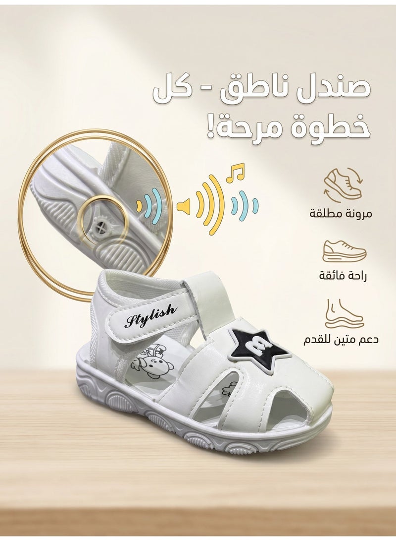 stylish Baby shoes with sound - Baby shoes with sound - Baby sandals with whistle | Sole with whistle, shoes and sandals that make noise for girls and boys, baby girl shoes and comfortable sandal slippers, baby shoes with sound in modern designs and suitable for children's gifts - Image 2