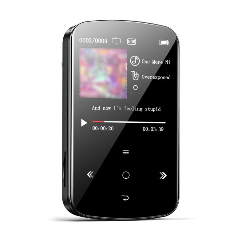 مشغل موسيقى MP3 M9 بشاشة OLED بقياس 1.5 بوصة مع راديو FM وتسجيل صوتي - Image 1