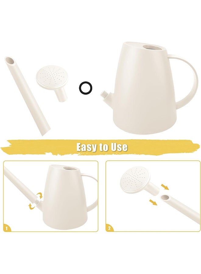 Realfrog Watering Can for Indoor Plants, Small Watering Cans for House Plant Garden Flower, Long Spout Water Can for Outdoor Watering Plants 1.8L 1/2 Gallon - Image 4
