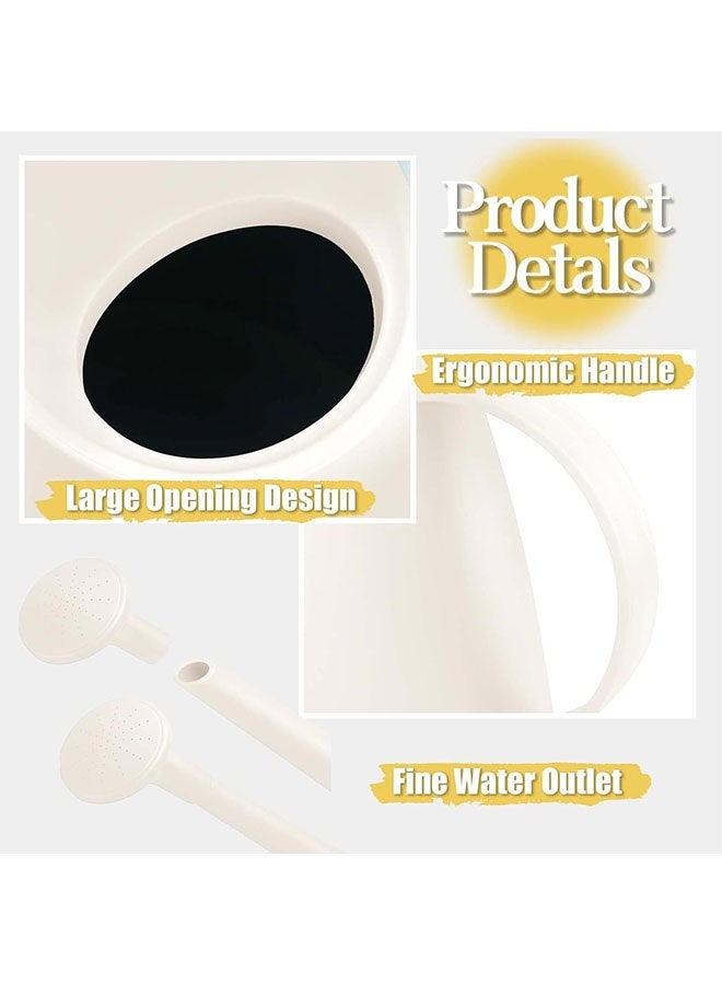 Realfrog Watering Can for Indoor Plants, Small Watering Cans for House Plant Garden Flower, Long Spout Water Can for Outdoor Watering Plants 1.8L 1/2 Gallon - Image 5