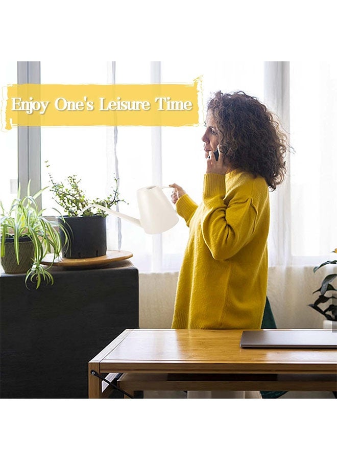 Realfrog Watering Can for Indoor Plants, Small Watering Cans for House Plant Garden Flower, Long Spout Water Can for Outdoor Watering Plants 1.8L 1/2 Gallon - Image 3