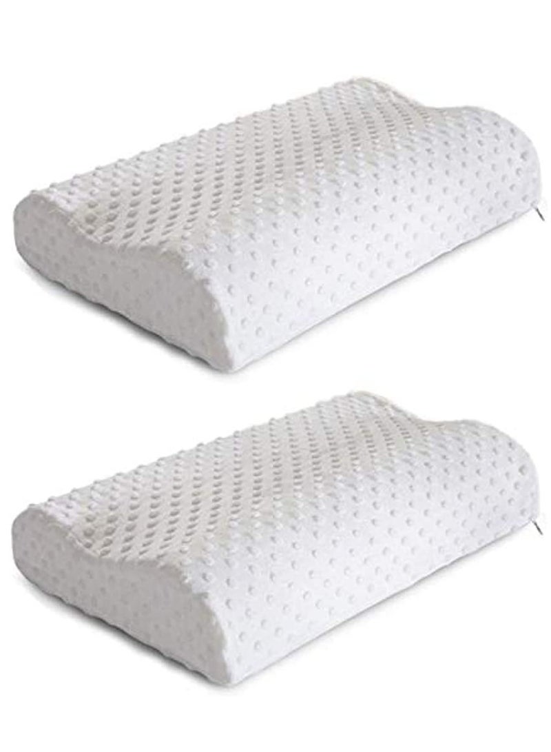 Foam Standard Medical Pillows - 2 Pieces - Image 1