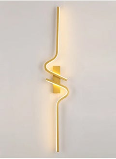 LOOPITYS wall lamp 120cmModern gold LED wall lamp minimalist bedroom bedside wall lamp living room TV sofa home decoration background wall lamp  - Image 2