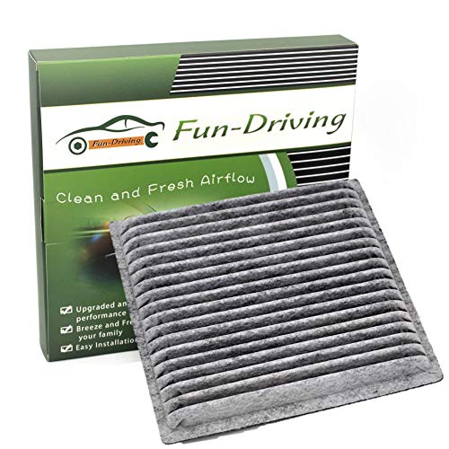 FUN-DRIVING FD846 Cabin Air Filter for FJ Cruiser/Prius/Sienna/4Runner/Celica/Legacy/Outback/Tribeca,Replacement for CP846,CF9846A - Image 1