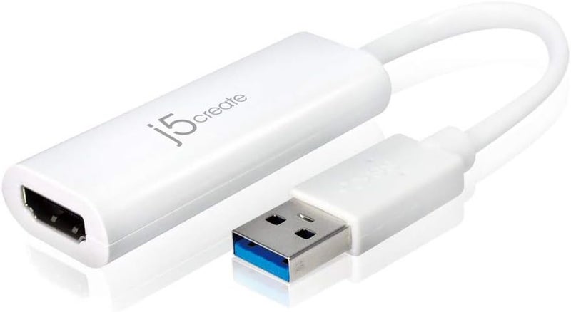 J5 Create USB to HDMI Multi-Monitor Adapter Supports 1080p 2048 x 1152 @ 32 bits | USB 3.0 with 2.0 Support | Adapter is Compatible with Both Mac & Windows (JUA254) - Image 1