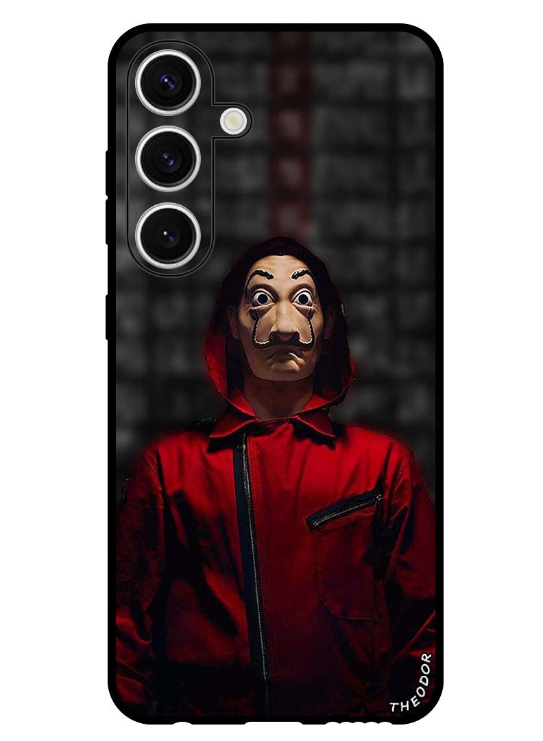 Theodor Protective Case Anti Scratch Shock Proof Bumper Cover For Samsung Galaxy S24 Plus Red Jokar Mask - Image 1