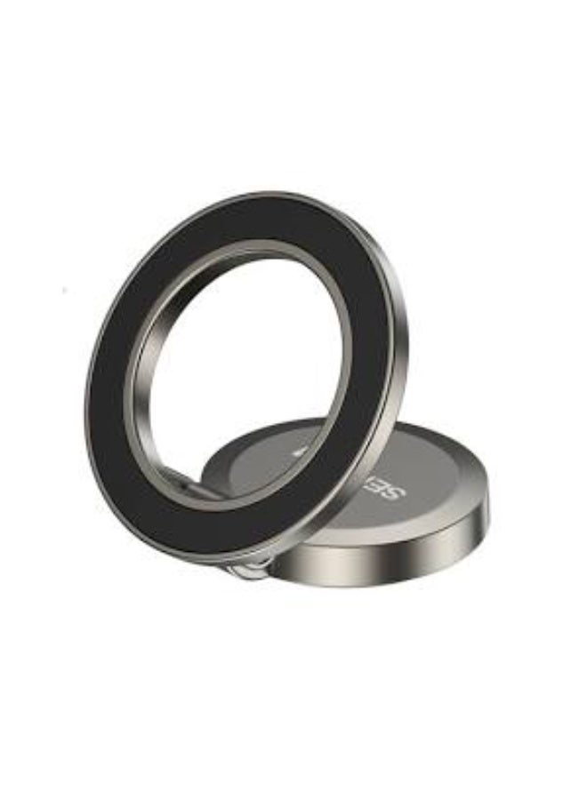 SENDEM W23 Magnetic Car Phone Holder, 360 Degree Universal Rotating Ball, Dashboard Adhesive - Image 1