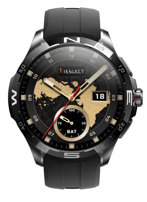 Kieslect Actor new Smartwatch with Stunning Ceramic Bezel - Black