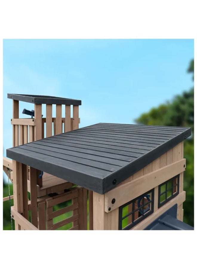 Gorilla Playsets Gorilla Skyline Lookout Swingset outdoor - Image 5