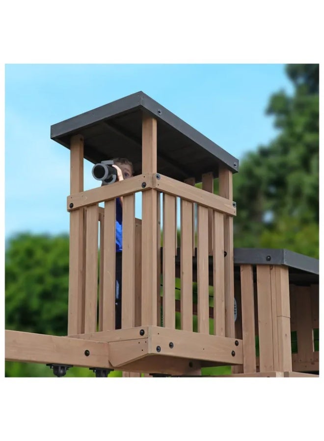 Gorilla Playsets Gorilla Skyline Lookout Swingset outdoor - Image 2