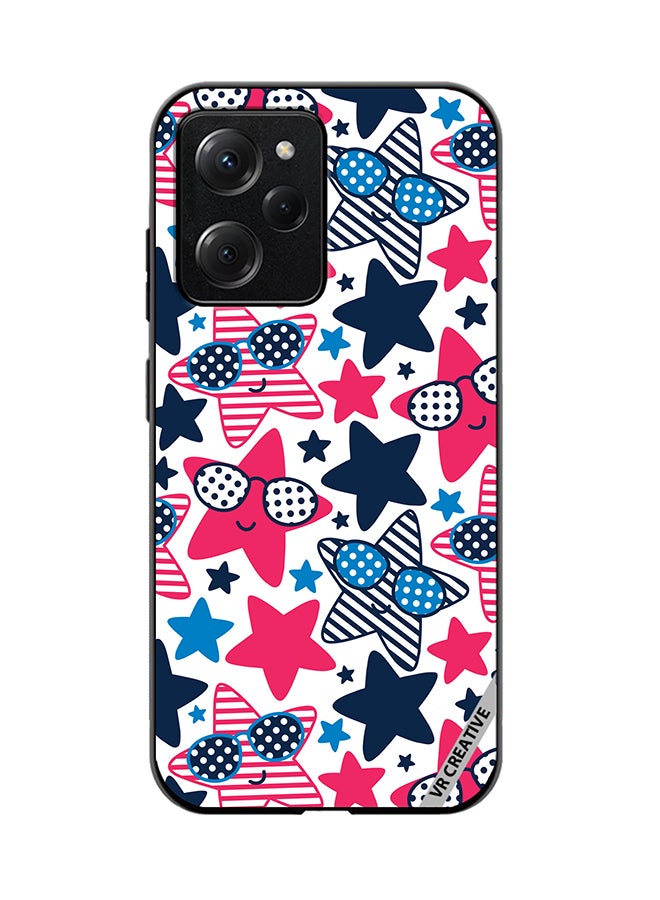 VR CREATIVE Protective Case Cover For Xioami Pcoo X5 Pro Star Pattern Vector Design Multicolour - Image 1